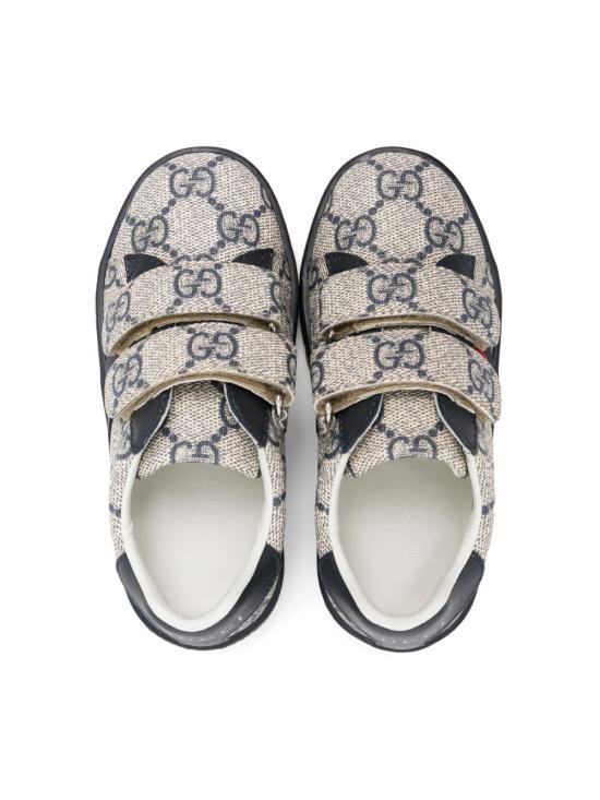 26FW [키즈] 구찌 스니커즈 463088 FACYF4055 Beige blu - GUCCI