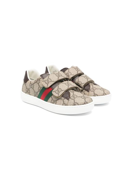 26FW [키즈] 구찌 스니커즈 463090 FACYF9753 Beige ebony
