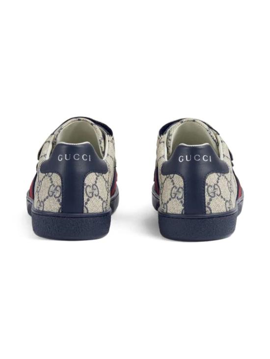 26FW [키즈] 구찌 스니커즈 463091 FACYF4055 Beige blu - GUCCI