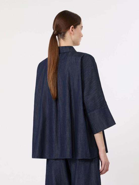 26FW 막스마라 셔츠 2629116042600 001 Blu - MAX MARA