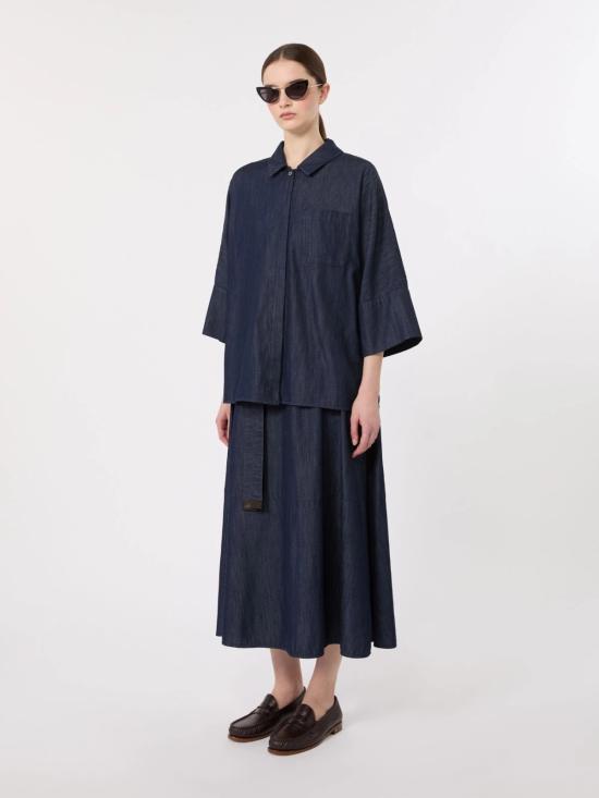 26FW 막스마라 셔츠 2629116042600 001 Blu - MAX MARA