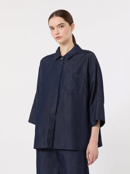26FW 막스마라 셔츠 2629116042600 001 Blu - MAX MARA