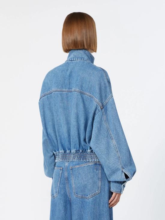 26FW 스포트막스 데님 자켓 2622046015600 005 Blu - SPORTMAX