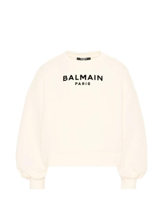 26FW [키즈] 발망 풀오버 BZ4A50Z3728 102NE Bianco