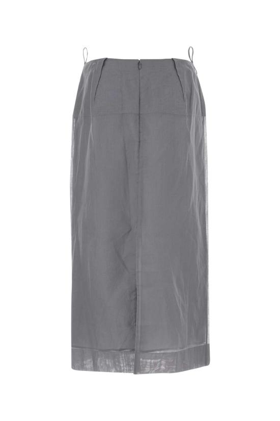 26SS 까르벵 스커트 6241K2143301 510 Grey - CARVEN