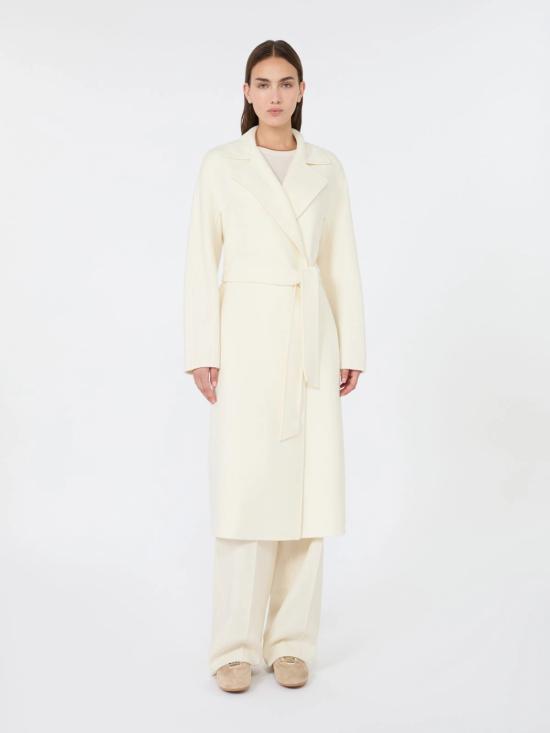 26FW 막스마라 스튜디오 코트 2626016021600 003 Bianco - MAX MARA STUDIO