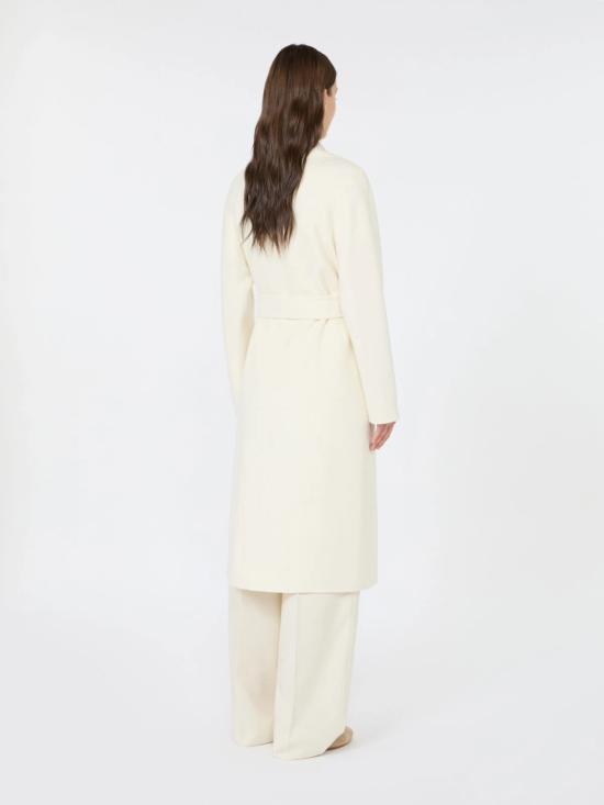 26FW 막스마라 스튜디오 코트 2626016021600 003 Bianco - MAX MARA STUDIO