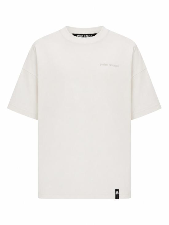 26FW 팜앤젤스 반팔 티셔츠 PAMAA003JR003 0305 OFF WHITE LIGHT GREY