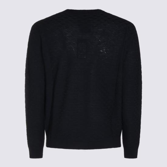 26FW 조르지오 아르마니 스웨터 GM003873 AF28176U8139 NAVY - GIORGIO ARMANI