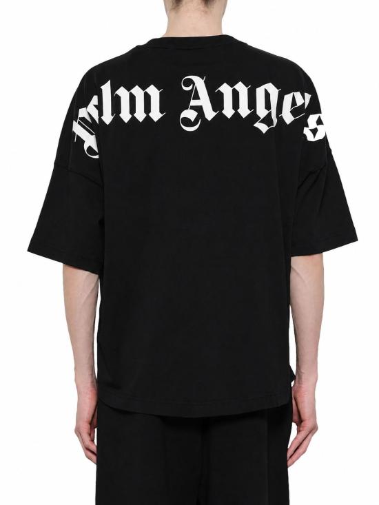 26FW 팜앤젤스 반팔 티셔츠 PAMAA005JR002 1003 BLACK OFF WHITE - PALM ANGELS