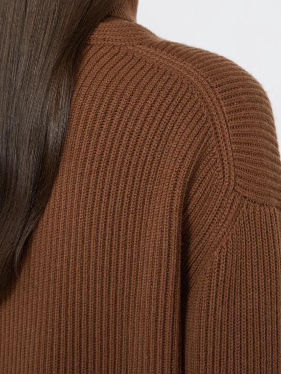 26FW 막스마라 스튜디오 가디건 2626346042600 006 Marrone - MAX MARA STUDIO
