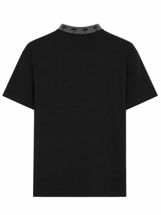 26FW 팜앤젤스 반팔 티셔츠 PAMAB002JR001 1003 BLACK OFF WHITE - PALM ANGELS