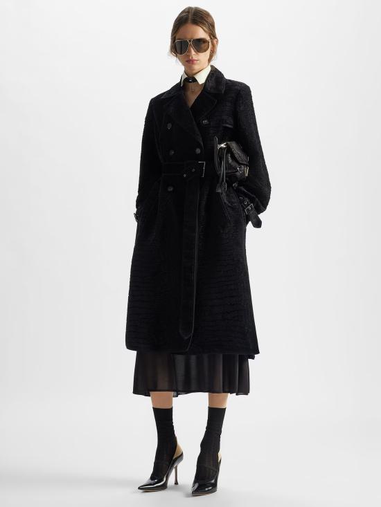 26FW 펜디 바게트 소프트 미디엄 백 8BR856B14M F0QA1 NERO - FENDI