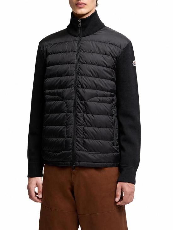 26FW 몽클레어 패딩 집업 울 가디건 패딩 집업 울 가디건 L20919B50700A9341 999 - MONCLER