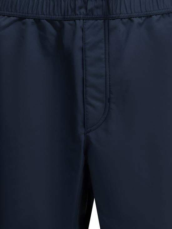 26FW 브루넬로 쿠치넬리 나일론 버뮤다 팬츠 MB4223590TCEW40 Blue - BRUNELLO CUCINELLI