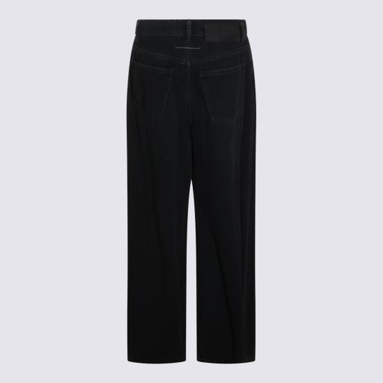 26FW MM6 메종마르지엘라 데님 팬츠 S52LA0262 M30064963 Black - MM6 MAISON MARGIELA
