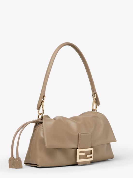 26FW 펜디 바게트 소프트 미디엄 백 8BR856B1ZK F0QD3 GRIGIO - FENDI