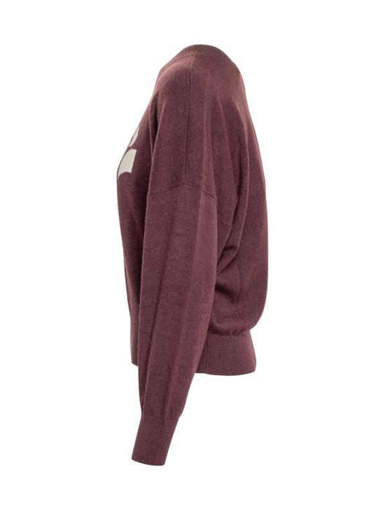 26FW 이자벨마랑에뚜왈 마리산스 코튼 스웨터 23PPU0053FA A1X05E80BY BURGUNDY - ISABEL MARANT ETOILE