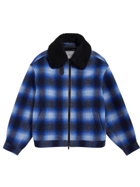 26FW 발렌시아가 자켓 A001YN TRU133964 BLUE BLACK