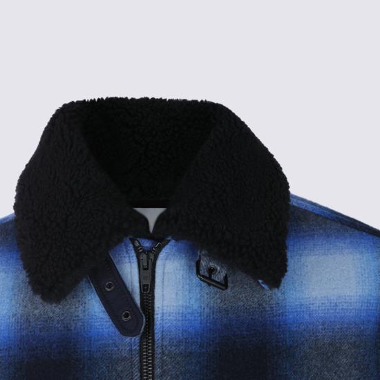 26FW 발렌시아가 자켓 A001YN TRU133964 BLUE BLACK - BALENCIAGA