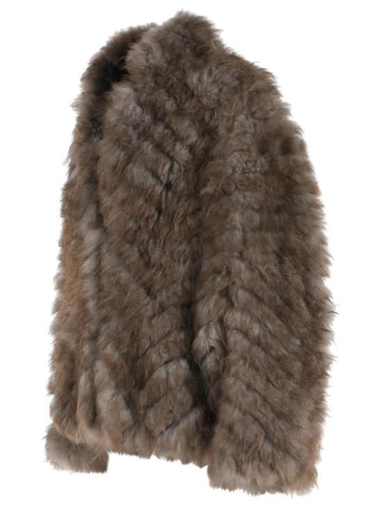 26FW 시모네타 무스탕 F06JA417H38063 Brown - SIMONETTA