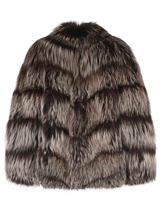 26FW 시모네타 무스탕 F06JA39F1779 Grey - SIMONETTA