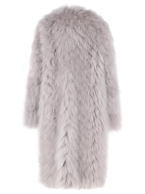 26FW 시모네타 코트 F06CO214H38549 Grey - SIMONETTA