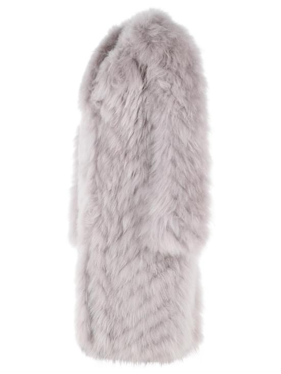 26FW 시모네타 코트 F06CO214H38549 Grey - SIMONETTA
