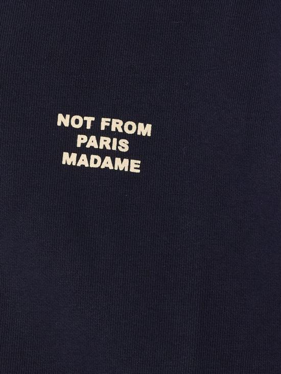 26FW 드롤드무슈 후드 티셔츠 PERMHO207CO312 NY Blu - DROLE DE MONSIEUR
