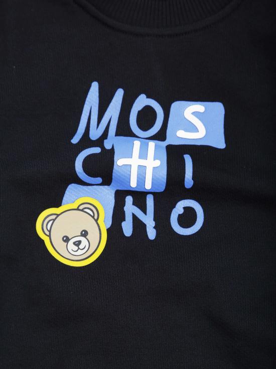 26FW 모스키노 긴팔 티셔츠 HZF08V LCA77 60100 Black - MOSCHINO