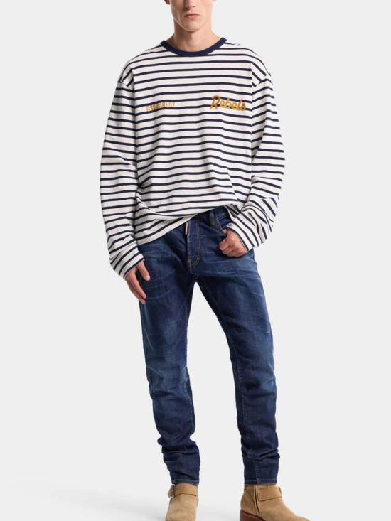 26FW 디스퀘어드2 데님 팬츠 S74LB1903 D30010470 NAVY - DSQUARED2