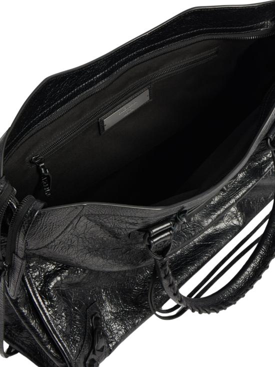 26FW 발렌시아가 르 시티 백 라지 865765 2ACME1000 BLACK - BALENCIAGA