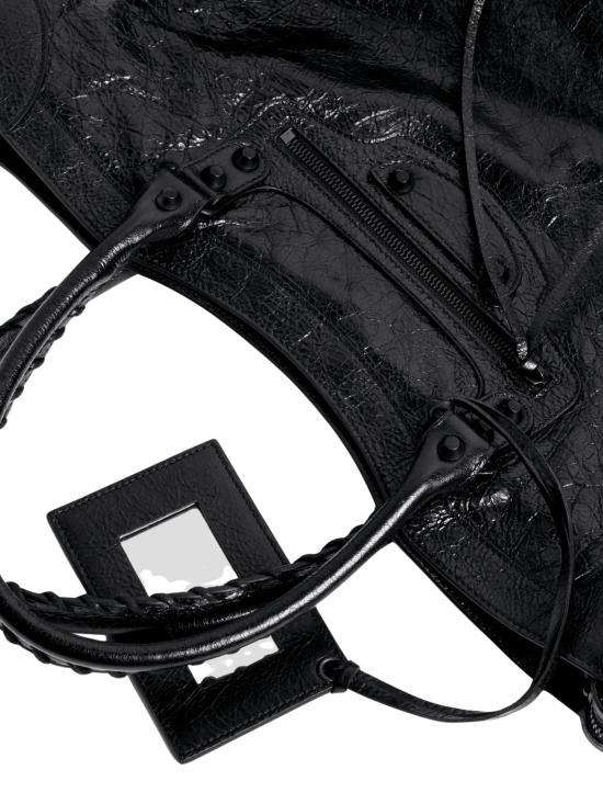 26FW 발렌시아가 르 시티 백 라지 865765 2ACME1000 BLACK - BALENCIAGA
