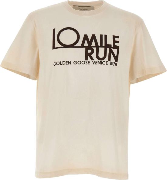 26FW 골든구스 반팔 티셔츠 GMP01220P00262111560 BEIGE