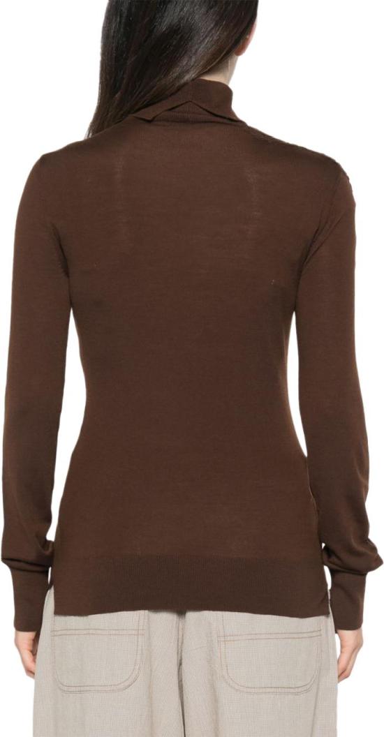 26FW 에르마노 설비노 터틀넥 D495M310EAPATL91118 BROWN - ERMANNO SCERVINO