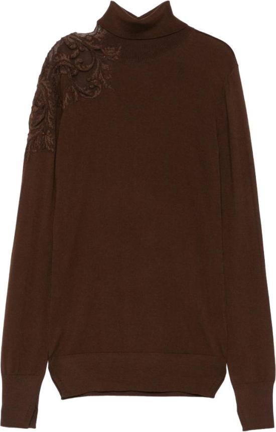 26FW 에르마노 설비노 터틀넥 D495M310EAPATL91118 BROWN