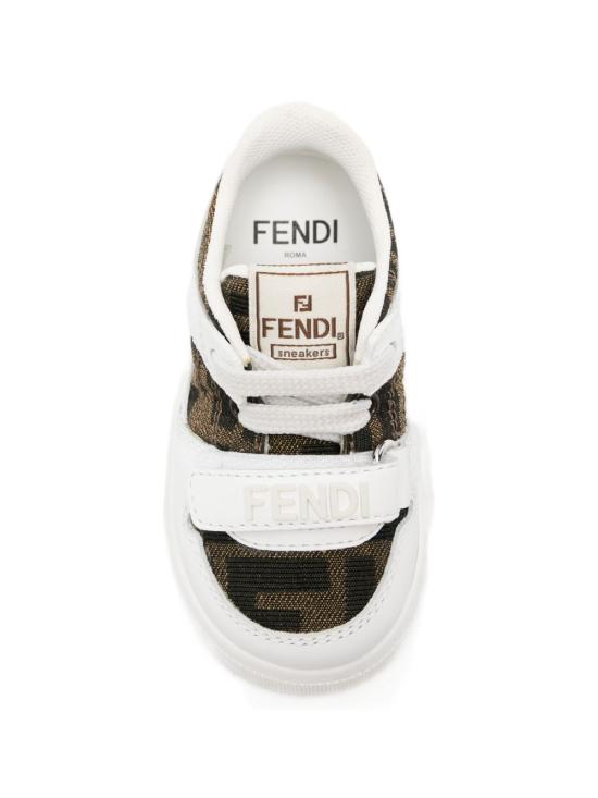 26FW [키즈] 펜디 스니커즈 JMR476 AHGYF0C1A Bianco - FENDI