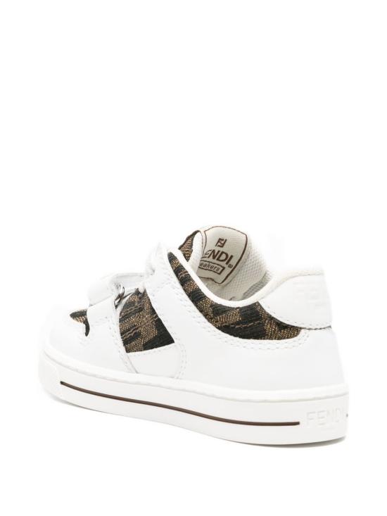 26FW [키즈] 펜디 스니커즈 JMR476 AHGYF0C1A Bianco - FENDI