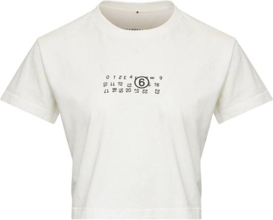 26FW 마르지엘라 반팔 티셔츠 15803226194206 WHITE