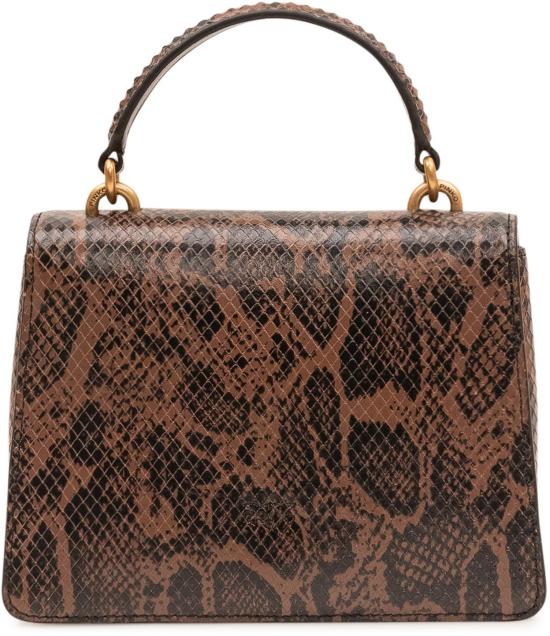 26FW 핑코 토트백 100071A3E5M16Q BROWN - PINKO