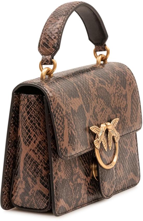 26FW 핑코 토트백 100071A3E5M16Q BROWN - PINKO