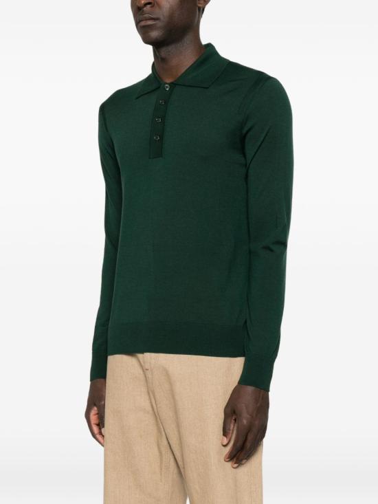 26FW 파올로 페코라 폴로 티셔츠 A010F001 5588 Verde - PAOLO PECORA