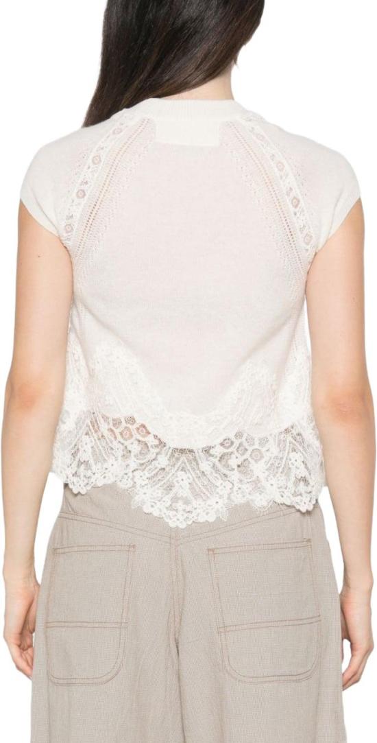 26FW 에르마노 설비노 민소매 티셔츠 D495L307APTPYU14300 WHITE - ERMANNO SCERVINO