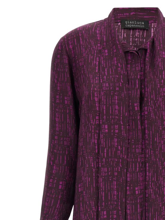 26FW 지안루카카페놀로 블라우스 26ITS51380034102 Purple - GIANLUCA CAPANNOLO