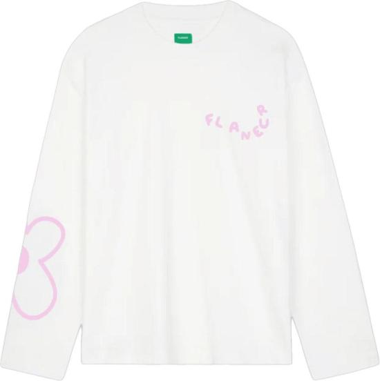 26FW 플라네르 긴팔 셔츠 FLANEURFTSH282051BLOSSOMLONGSLEEVETSHIRTLONGSLEEVETSHIRTSWHITE