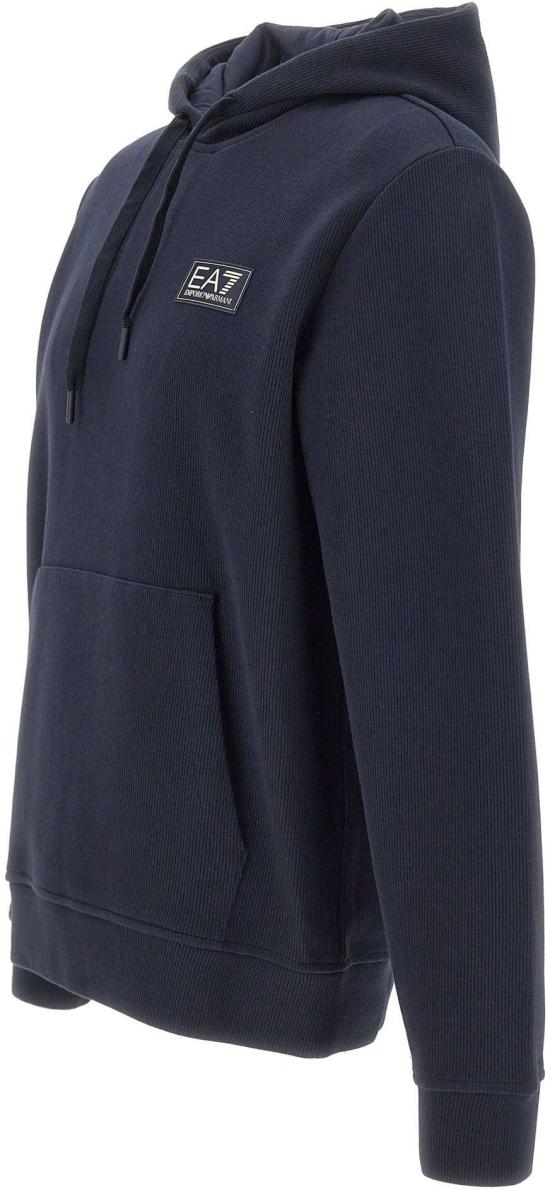 26FW 엠포리오 아르마니 후드 티셔츠 7M002234AF21822UB102 NAVY - EMPORIO ARMANI