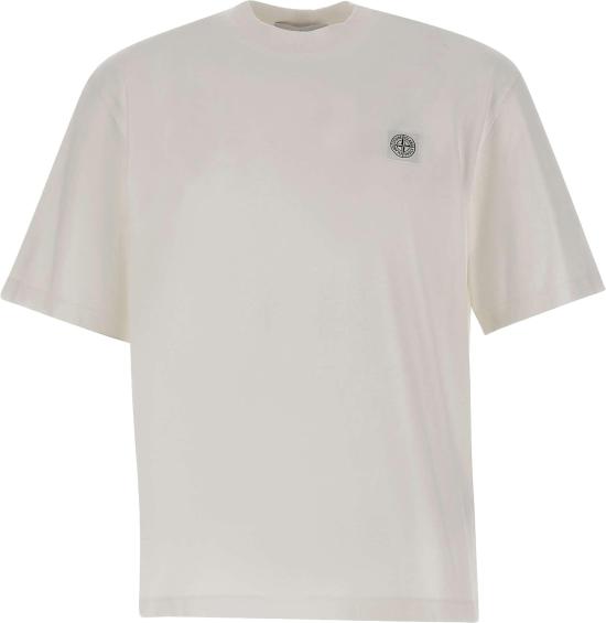 26FW 스톤 아일랜드 반팔 티셔츠 2100030S0500V0001 WHITE