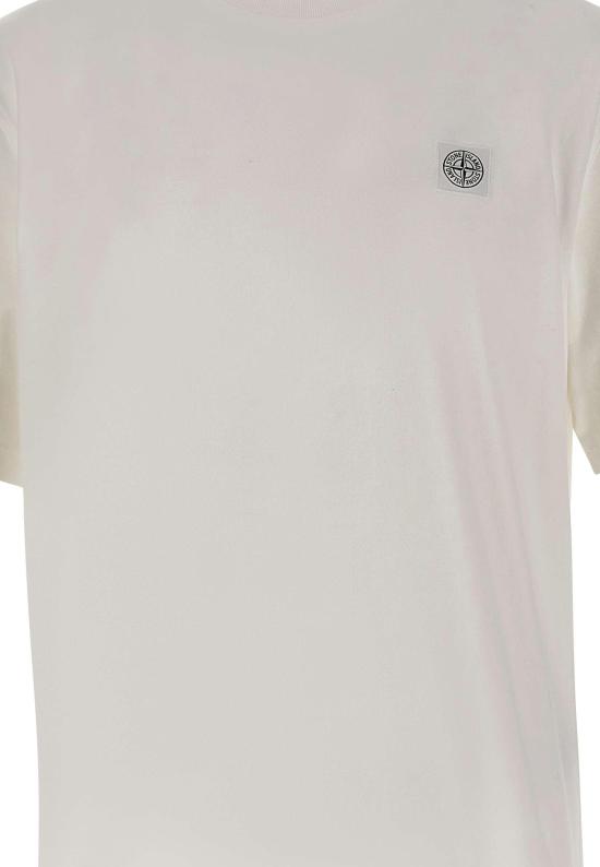 26FW 스톤 아일랜드 반팔 티셔츠 2100030S0500V0001 WHITE - STONE ISLAND