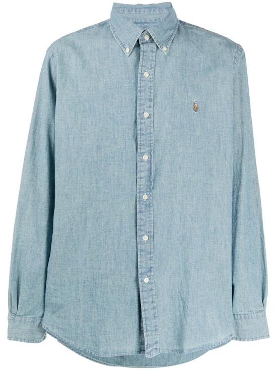 26FW 폴로 랄프로렌 긴팔 셔츠 710792042001 CHAMBRAY Light Pastel Blue