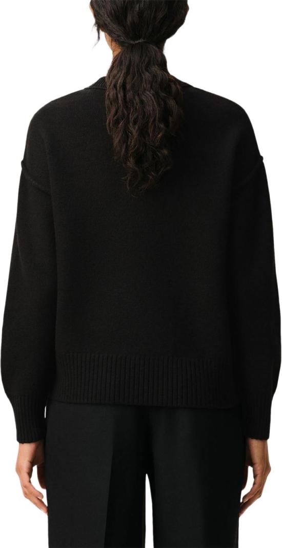 26FW 아미 빅 하트 울 크루넥 스웨터 UKS838D018009 BLACK - AMI